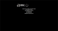 Desktop Screenshot of amcocorporation.com